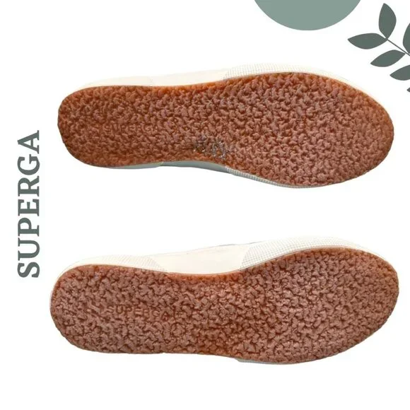 Superga Women’s White Classic 2750 Canvas Sneakers | Timeless Style Size 10 - Picture 9 of 10